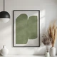 Постер Roomy "Soft Leaves" Біла рамка з глянцевим склом A4 (29.7x21 cm) - зображення 2