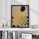 Постер Roomy "Gold Flat" Без рамки A2 (59.4x42 cm.) - изображение 4