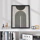 Постер Roomy "Arch Flow" Черная рамка с глянцевым стеклом A4 (29.7x21 cm) - изображение 4