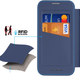 Etui z klapką Dux Ducis Skin X Pro do Apple iPhone 16 Blue (6934913004432) - obraz 11