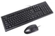 Комплект (клавіатура, миша) A4Tech KRS-8520D Black USB Чорний - зображення 2