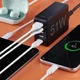 Мережевий зарядний пристрій Hama 4xUSB-A USB-С QC PD 51 Вт Black (00201630) - зображення 7