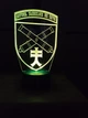 3d-світильник Шеврон 44 бригада ЗСУ Вогонь запеклих не печі, 3д-нічник, кілька підсвічувань (батарейка+220В) - зображення 8