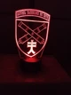 3d-світильник Шеврон 44 бригада ЗСУ Вогонь запеклих не печі, 3д-нічник, кілька підсвічувань (батарейка+220В) - зображення 10