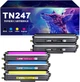 Сумісний тонер-картридж Yellow з чіпом HALLOLUX TN247 TN-243CMYK для Brother TN247 TN243 TN-243CMYK TN247BK для DCP-L3550CDW MFC-L3750CDW MFC-L3770CDW DCP-L3510CDW HL-L3270CDW - изображение 3