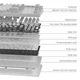 Клавіатура Ajazz AK980 Clear Sky Switch Purple (AK980-CS-PWB) - зображення 14