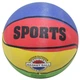 Баскетбольный мяч №7 Sports резиновый радужный BT-BTB-0033 - изображение 1
