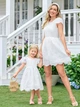 Детское летнее платье для девочки SHEIN GD-00157654 116 см Белое (DN3012300051410) - изображение 8