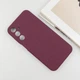 Чохол Silicone Cover Lakshmi Full Camera (AAA) для Samsung Galaxy A36 5G Бордовий / Plum - зображення 6