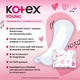 Ежедневные гигиенические прокладки Kotex Young Liners 40 шт (5029053591537) - изображение 4