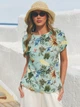 Блузка жіноча Seventeen 2286.6395 L-XL Зелена (Sev2000000207438) - зображення 1