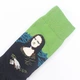 Шкарпетки MavkaSocks яскраві та стильні Мона Ліза green 1 пара (5004) - изображение 6
