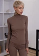 Водолазка женская Leinle HAVANA BROWN 1623 M Коричневый (14808) - изображение 3