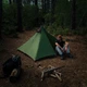 Палатка одноместная с острой верхушкой Naturehike NH17T030-L 210x210x135 см Темно-зеленый (2328781338) - изображение 6