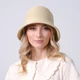 Панама женская с загнутыми полями LuckyLOOK Кейли 57 Бежевый 734-104 - изображение 3