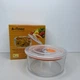 Контейнер скляний із пластиковою кришкою 0,35 л A-Plus 4007 - зображення 2