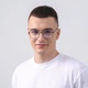 Очки для компьютера LuckyLOOK Blue Blocker Фэшн-классика Черный 754-799 - изображение 2