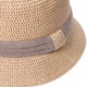 Панама женская LuckyLOOK Элиана One Size Коричнево-бежевый 733-701 - изображение 5
