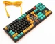 Клавіатура Bloody AT87 RGB Renegade Black/Yellow - зображення 2