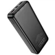 УМБ портативний зарядний Power Bank HOCO Sirui J136A 20000 mAh 2USB, Type-C, QC, чорний - зображення 3