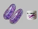 Гель з сухоцвітами для декору нігтів Flowers Gel SVN 6 (5гр) фіолетовий - изображение 1