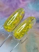 Гель з сухоцвітами для декору нігтів Flower Gel SVN 9 (5гр) жовтий - зображення 2