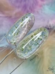 Гель з сухоцвітами для декору нігтів Flowers Gel SVN 1 (5гр) прозорий - зображення 2