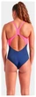 Купальник закрытый женский Arena Ripples Swimsuit V Back 36 Синій 009021-780 - изображение 2