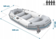 Ponton dmuchany Intex Mariner 4 dla 4 osób 68376 (6941057463766) - obraz 4