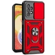 Удароміцний чохол Camshield Serge Ring for Magnet Samsung Galaxy A13 4G Червоний Без бренду - зображення 7