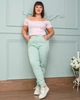 Джинси CJeans 6070-1, 54, м'ятний - изображение 11