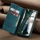 Чехол-книжка CaseMe из нубука для Xiaomi Redmi Note 12 Pro 5G Бирюзовый - изображение 4