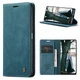 Чехол-книжка CaseMe из нубука для Xiaomi Redmi Note 12 Pro 5G Бирюзовый - изображение 5