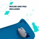 Комплект Canyon HSET-W6 Kitty Edition Wireless UA Blue (CNS-HSETW6BL) - изображение 7