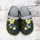 Крокси чоловічі Luck Line хакі піна з джибітсами 45р (28 см) 3950-2 - зображення 2