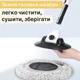 Швабра для миття авто телескопічна трисекційна щітка для прибирання машини обертається black - зображення 4