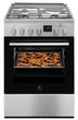 Плита комбінована Electrolux LKM660222X - изображение 2