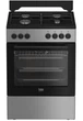 Плита комбінована Beko FBM62120SD нержавіюча сталь/чорна - изображение 1