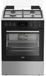 Плита комбінована Beko FBSM62530DXMS чорна/сіра - изображение 2