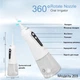 Ирригатор зубной Portable Oral Irrigator 106-2D (Black) портативный ирригатор для полости рта (6 насадок), 5 режимов, 8 уровней - изображение 5