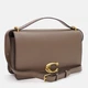 Сумка кросс-боди через плечо женская из натуральной кожи маленькая Coach Bandit Shoulder Bag BG-COA-18 Коричневая (195031683350) - изображение 4