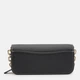 Сумка багет женская из натуральной кожи маленькая Coach Luxe Calf Idol Bag 23 BG-COA-22 Черная (193971591780) - изображение 3