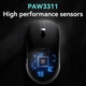 Беспроводная Игровая (2.4G, Bluetooth) AJAZZ AJ159P MC Черная Мышь с Док-Станцией, PAW3311, 12000 DPI - изображение 4