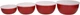 Набор мисок для смешивания KitchenAid Universal KQG176OSERE 4 шт красный 5088258 - изображение 4