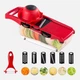 Овочерізка для овочів і фруктів Mandoline Slicer 6 в 1 - зображення 1