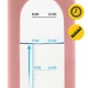 Бутылка для воды спортивная 4FIZJO 1000 мл стеклянная Pink (P-5905973403887) - изображение 3