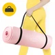 Коврик (мат) спортивный 4FIZJO NBR 180 x 60 x 1 см для йоги и фитнеса Light Pink (P-5907739317001) - изображение 2