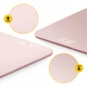 Коврик (мат) спортивный 4FIZJO NBR 180 x 60 x 1 см для йоги и фитнеса Light Pink (P-5907739317001) - изображение 5