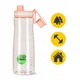 Пляшка для води спортивна 4FIZJO 850 мл Pink (P-5905973403818) - зображення 7