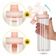 Пляшка для води спортивна 4FIZJO 850 мл Pink (P-5905973403818) - зображення 5